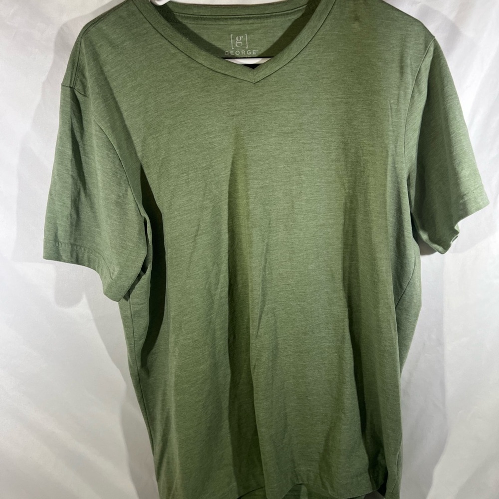 George Men's Olive Short Sleeve Tee